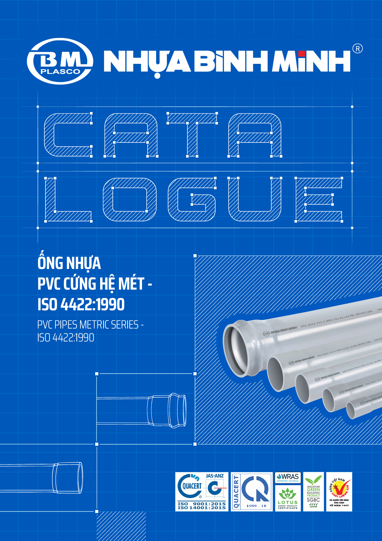 Ống nhựa PVC cứng hệ mét - ISO 4422:1990