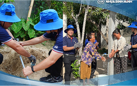 Binh Minh Plastics launches the "Loving Water, Loving the Future" program in Phu Yen