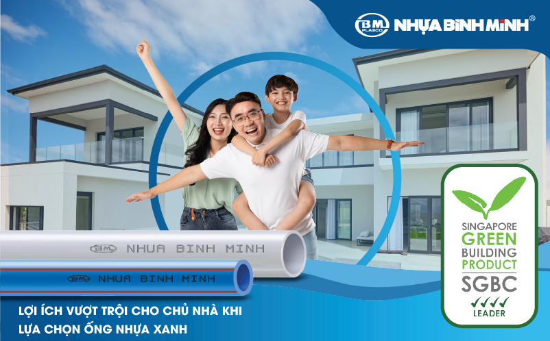 Lợi ích vượt trội cho chủ nhà khi lựa chọn ống nhựa xanh