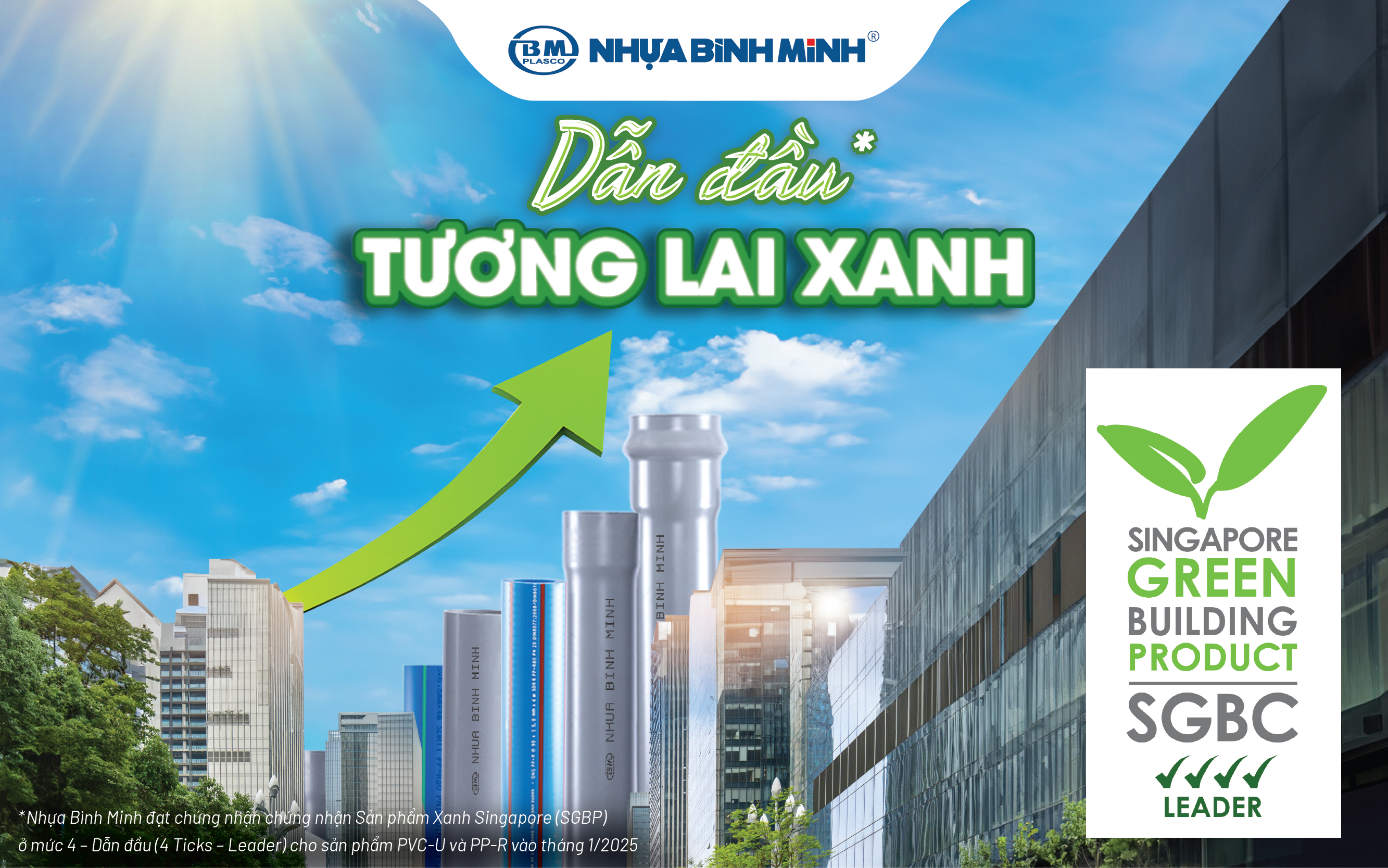 Dẫn đầu tương lai xanh với sản phẩm xanh