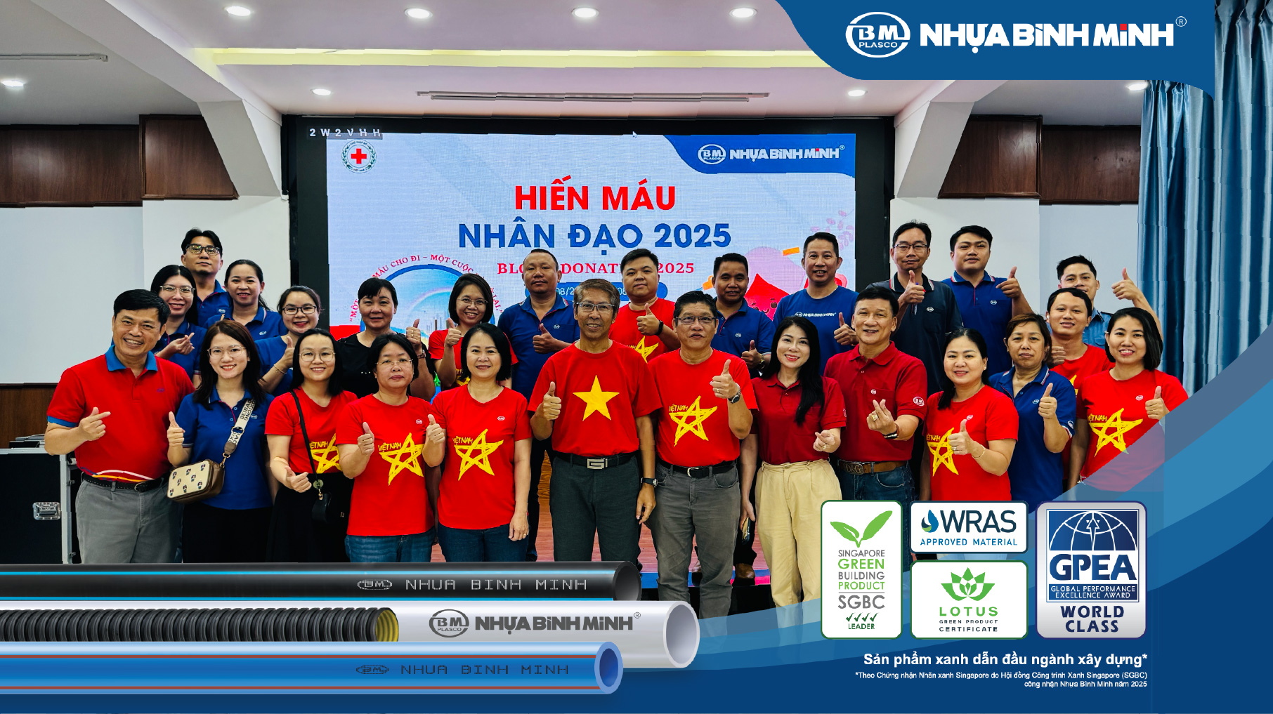 Trao "Giọt hồng", gửi ngàn yêu thương
