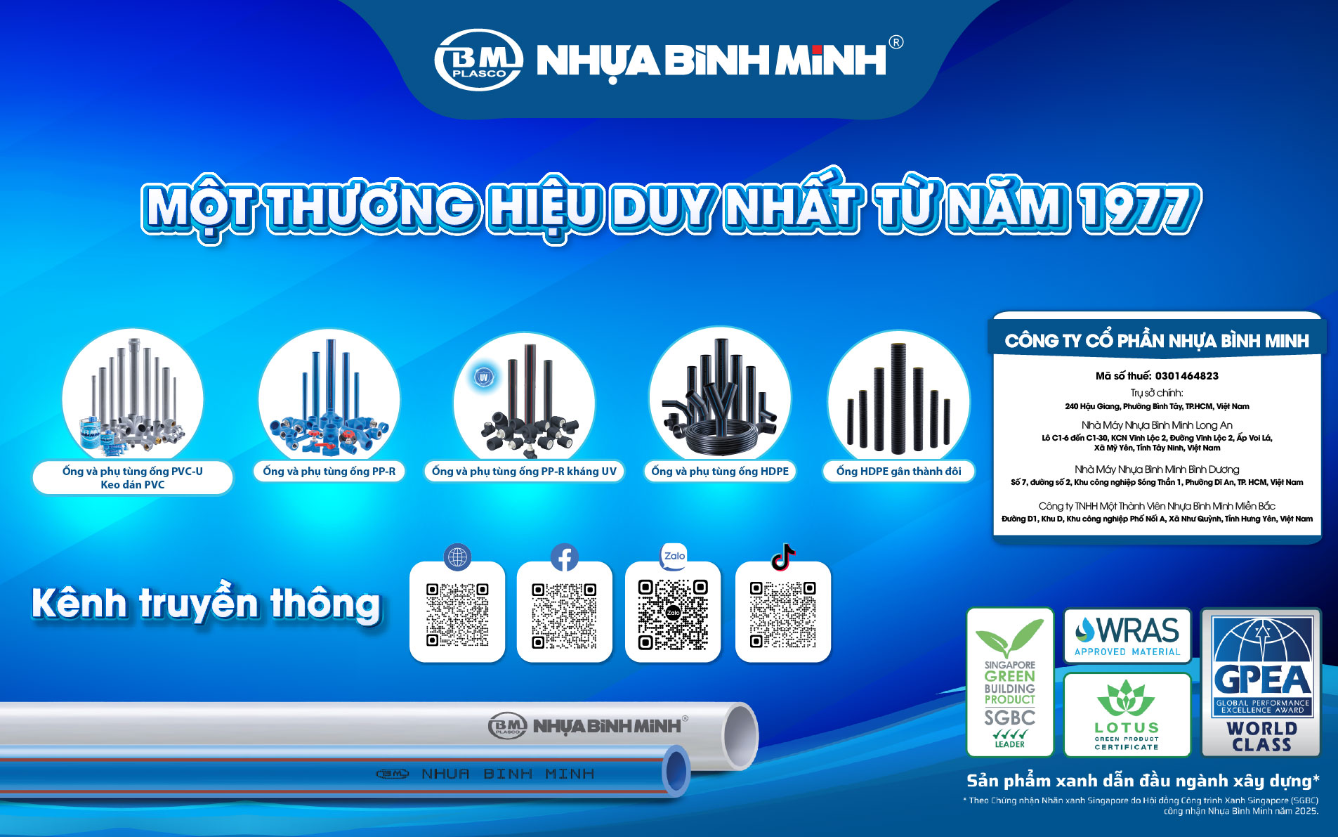 Nhựa Bình Minh: Kiên định bảo vệ thương hiệu, bảo vệ người tiêu dùng