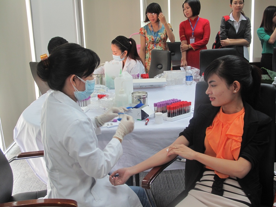 Binh Minh Plastics Joint Stock Company takes care of employees’ health