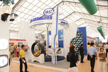 Binh Minh Plastics at VIETBUILD Ho Chi Minh City 2011 Exhibition