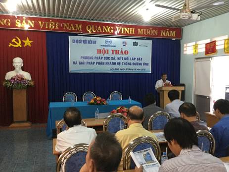 Nhựa Bình Minh & hội thảo "Phương pháp xúc xả, kết nối lắp đặt và giải pháp phân nhánh hệ thống đường ống"