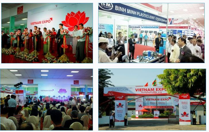 Nhựa Bình Minh tham gia triễn lãm VietNam Expo 2015 tại Myanmar