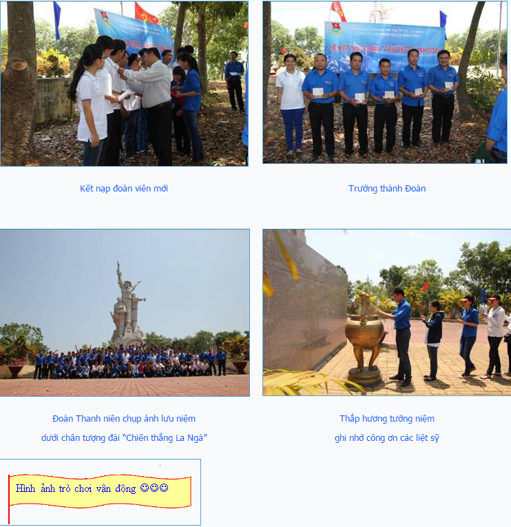 Hội trại Đoàn cơ sở Công ty CP Nhựa Bình Minh