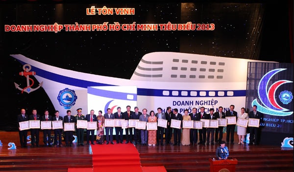 Lễ Tôn vinh “Doanh nghiệp Tp. Hồ Chí Minh tiêu biểu năm 2013