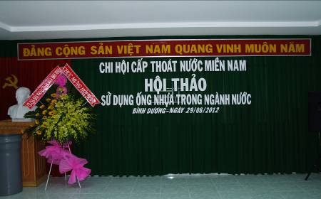 Hội thảo sử dụng ống nhựa trong ngành nước