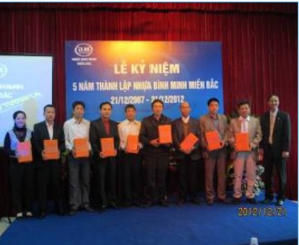 Nhựa Bình Minh Miền Bắc kỷ niệm 5 năm ngày thành lập Công ty