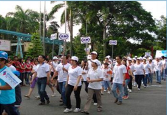 Chương trình đi bộ đồng hành vì nạn nhân chất độc da cam