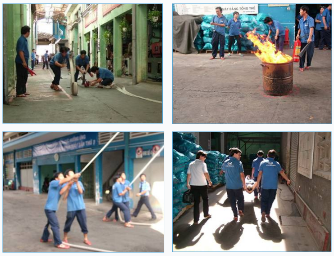 Diễn tập phương án chữa cháy và cứu nạn – cứu hộ năm 2011