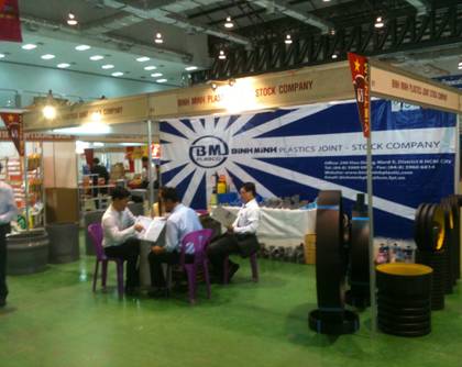 Nhựa Bình Minh tại Hội chợ thương mại Việt – Lào 2011
