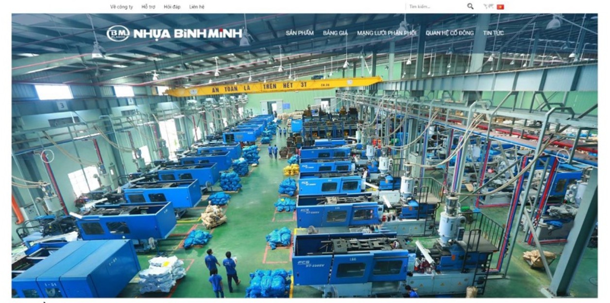 Về việc áp dụng website mới