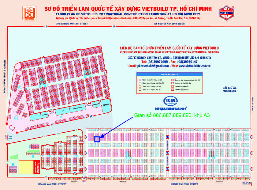 Triển lãm Quốc tế Vietbuild năm 2017 tại TP. HCM