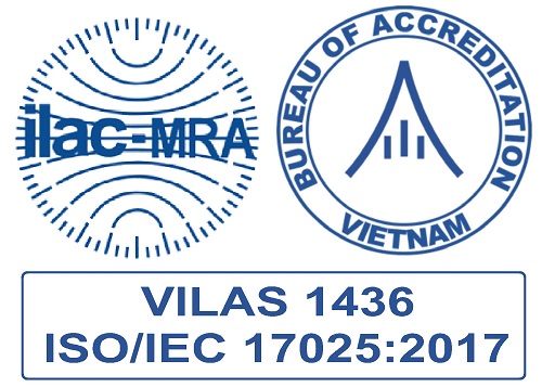 Phòng thử nghiệm Bình Minh Bình Dương được văn phòng công nhận chất lượng (BOA) công nhận phù hợp ISO/IEC 17025:2017 (số hiệu: VILAS 1436)