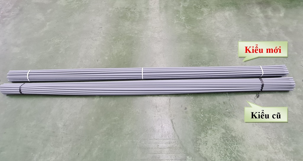 Về việc bổ sung thêm hình thức bó ống mới, áp dụng cho ống PVC-U Ø27x1,8mm