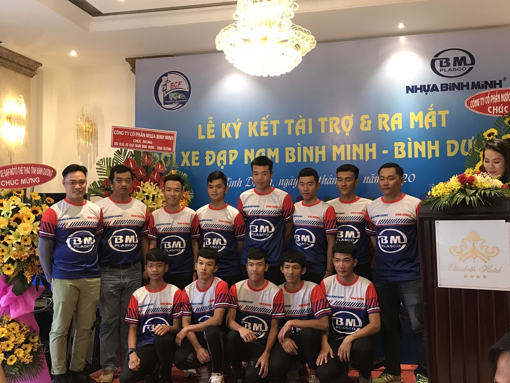 Đội đua xe đạp nam Nhựa Bình Minh – Bình Dương tham gia cuộc đua xe đạp toàn quốc tranh cúp truyền hình TP.HCM lần 33 – 2021