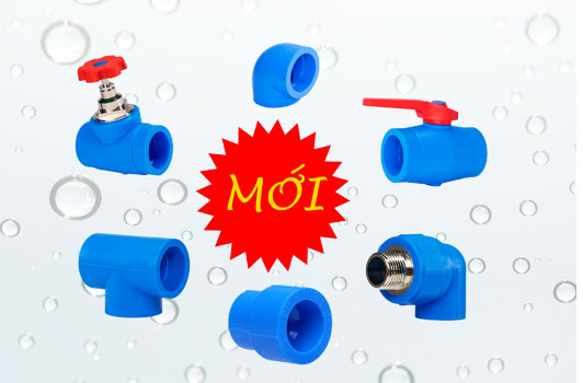RA MẮT DÒNG SẢN PHẨM MỚI PHỤ TÙNG ỐNG PP-R DO NHỰA BÌNH MINH SẢN XUẤT