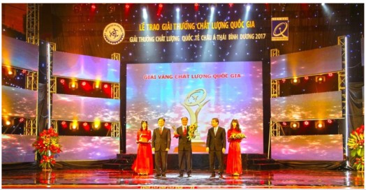 NHỰA BÌNH MINH NHẬN GIẢI VÀNG CHẤT LƯỢNG QUỐC GIA