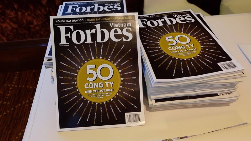 Forbes Việt Nam vinh danh 50 công ty niêm yết tốt nhất năm 2020