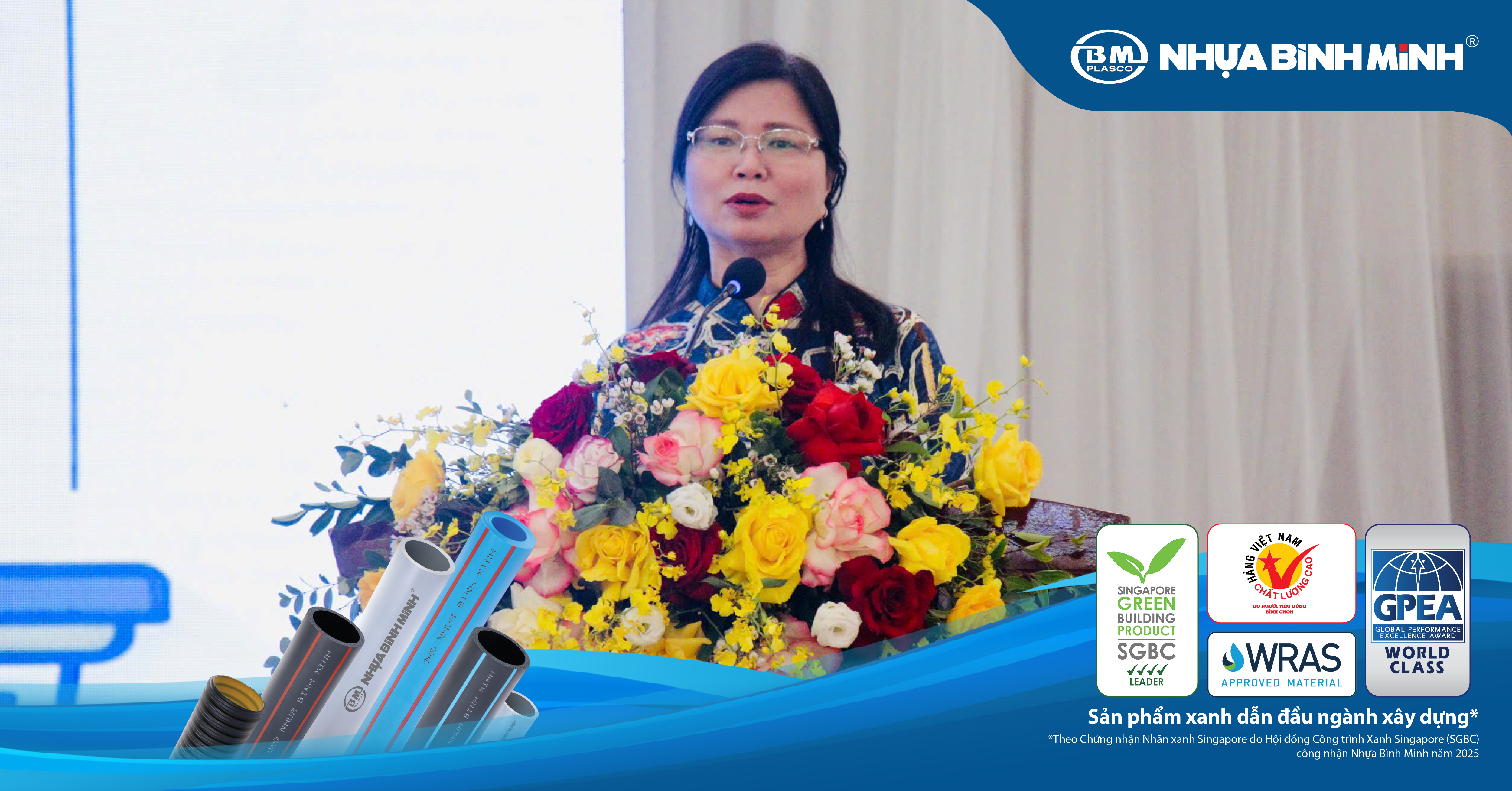 Công Đoàn Nhựa Bình Minh xuất sắc nhận cờ thi đua của Công Đoàn Công Thương Việt Nam