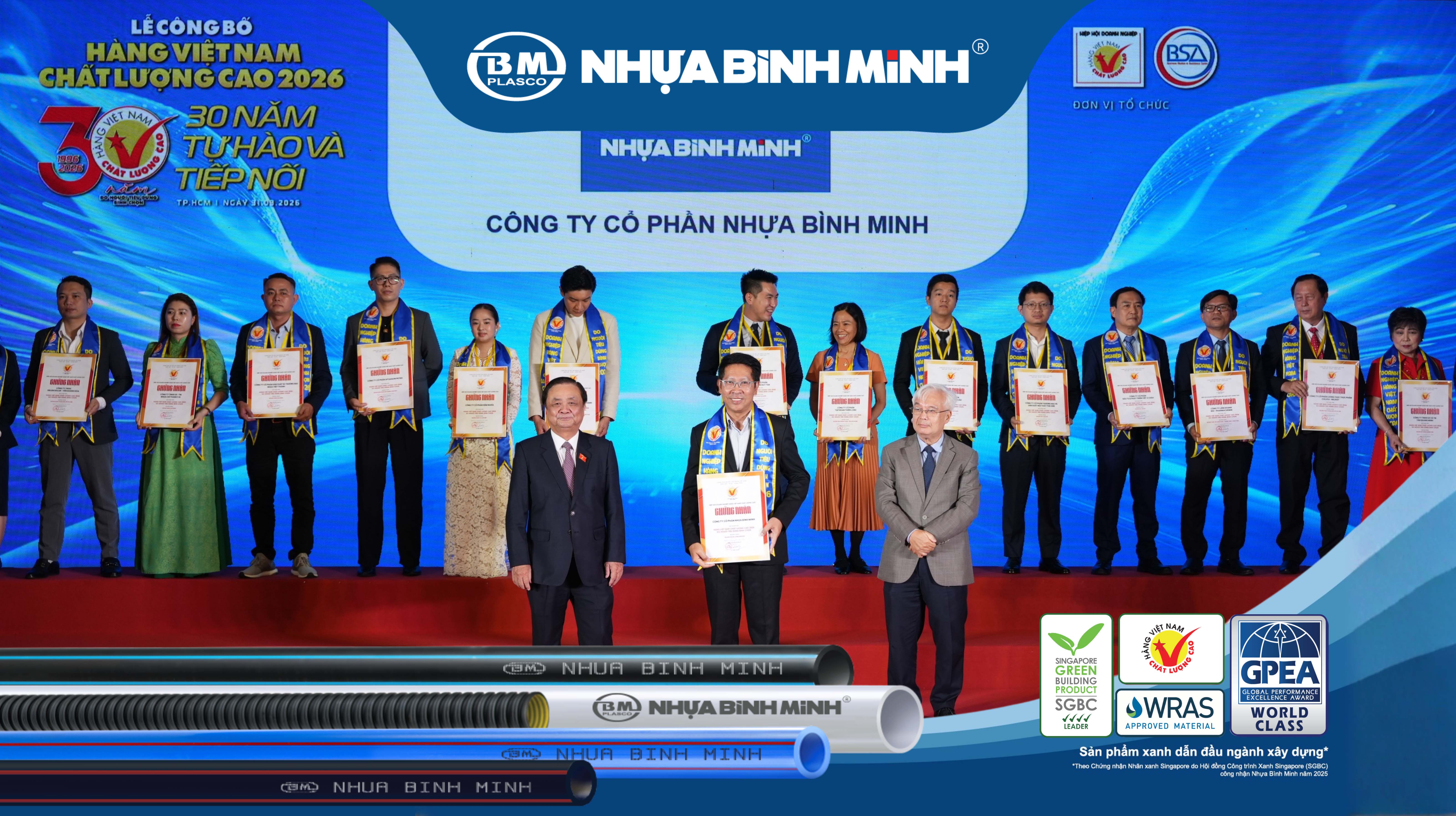 Nhựa Bình Minh 30 năm giữ trọn niềm tin trong lòng người tiêu dùng Việt