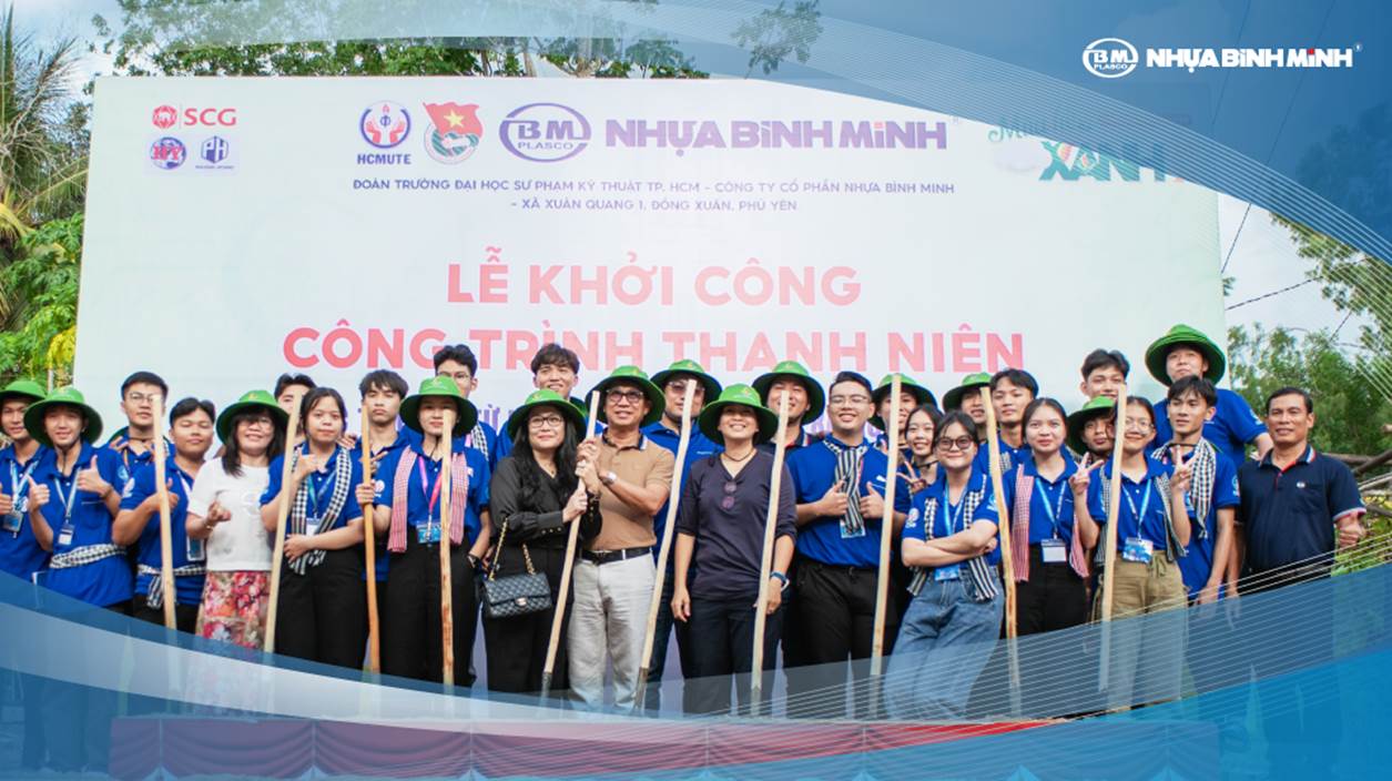 NHỰA BÌNH MINH HOÀN THÀNH SỨ MỆNH Ý NGHĨA: DẪN NƯỚC ĐẾN VÙNG KHÔ HẠN
