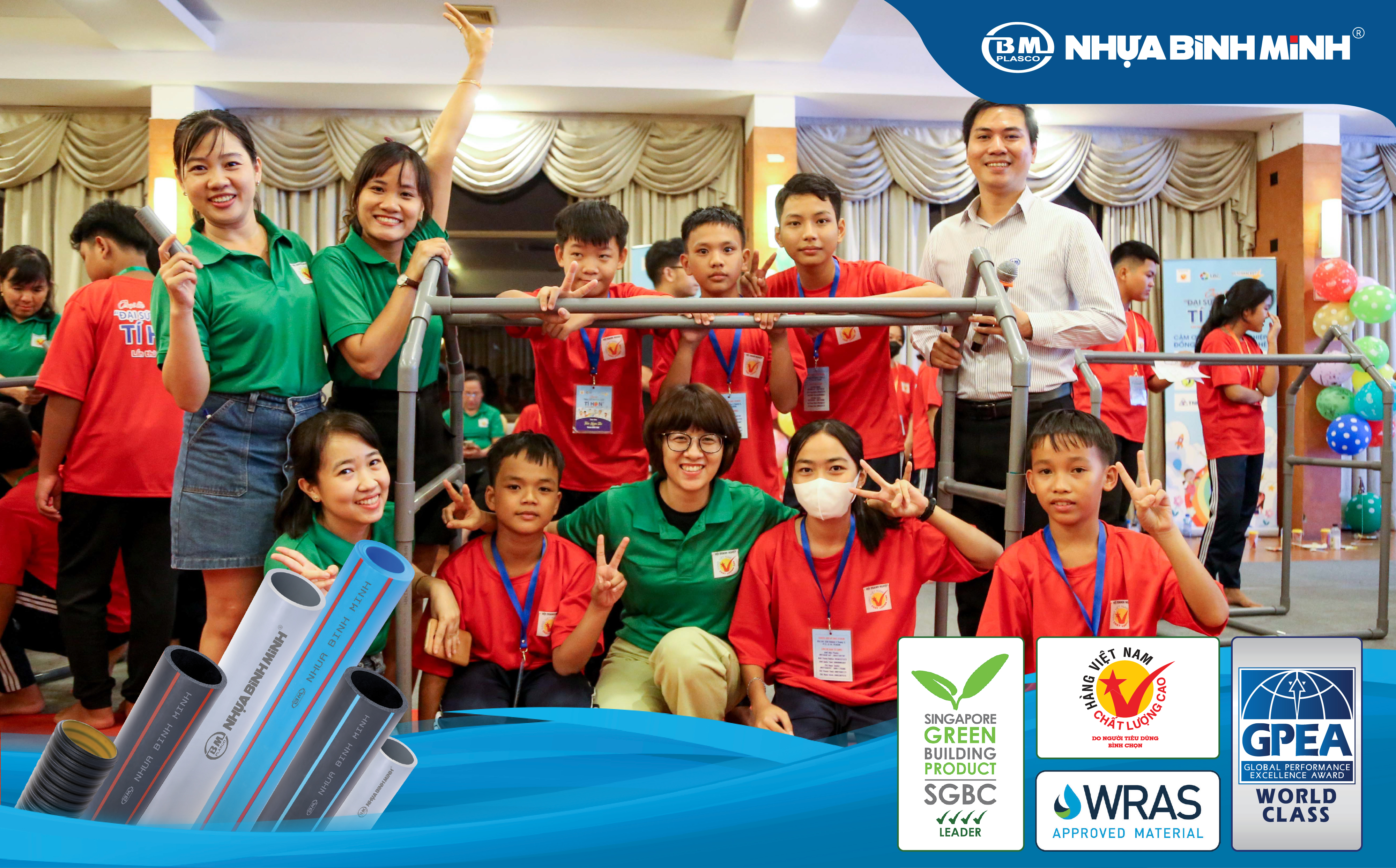 NHỰA BÌNH MINH ĐỒNG HÀNH CÙNG TRẠI HÈ ĐẠI SỨ HÀNG VIỆT TÍ HON 2023