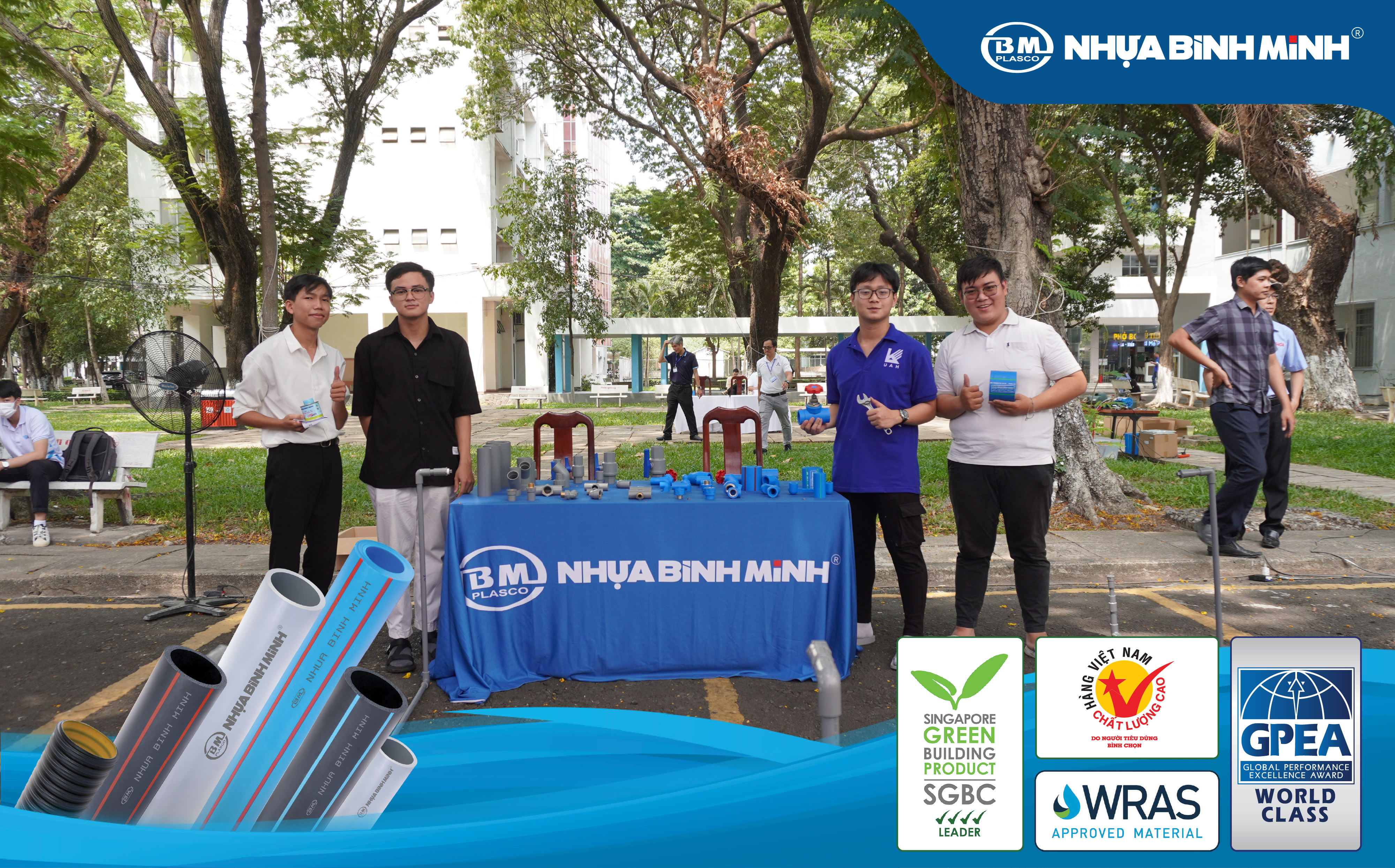 NHỰA BÌNH MINH ĐỒNG HÀNH CÙNG NGÀY HỘI NGÀNH NƯỚC NĂM 2024