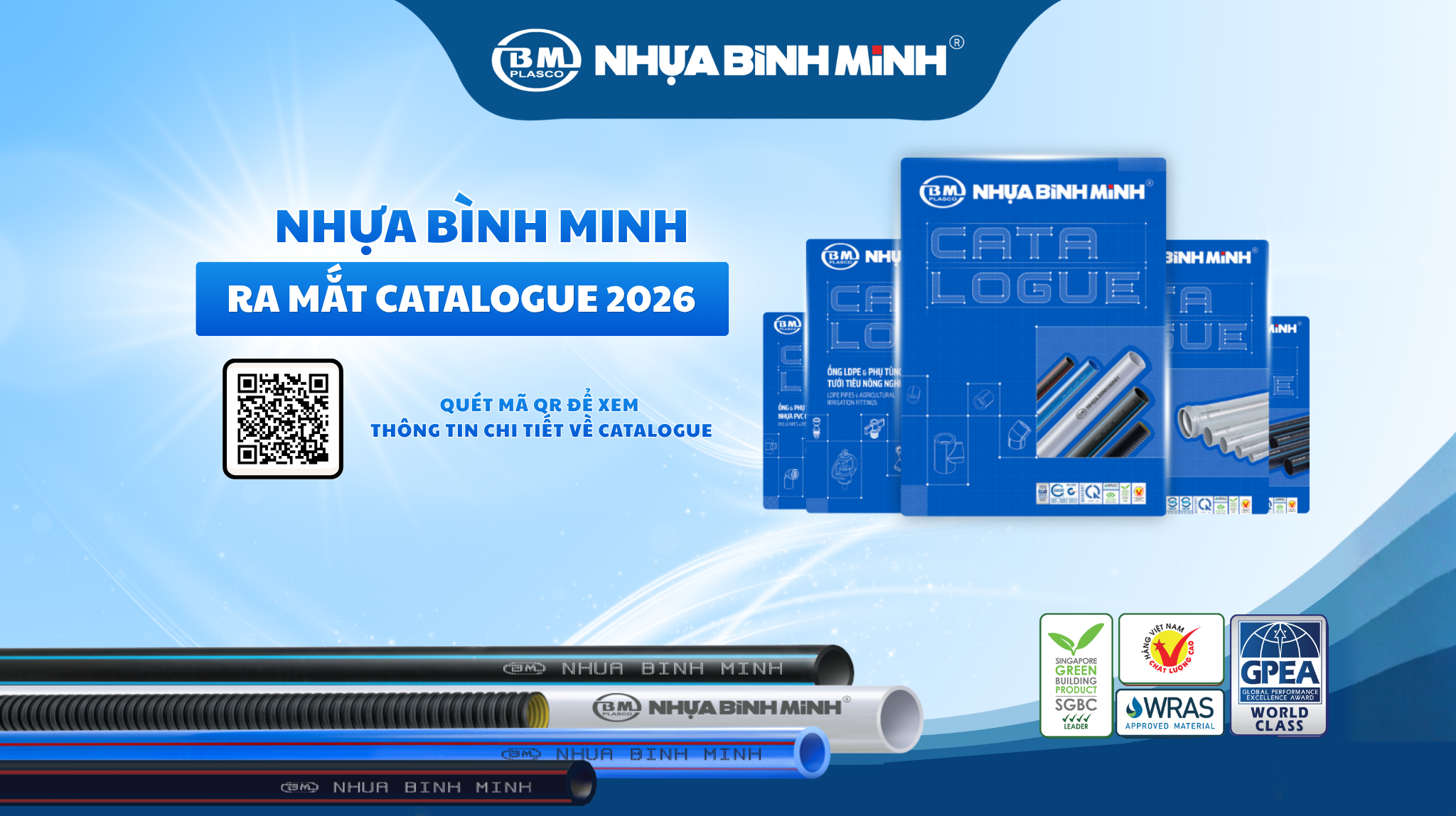 Nhựa Bình Minh chính thức giới thiệu Catalogue phiên bản 2026