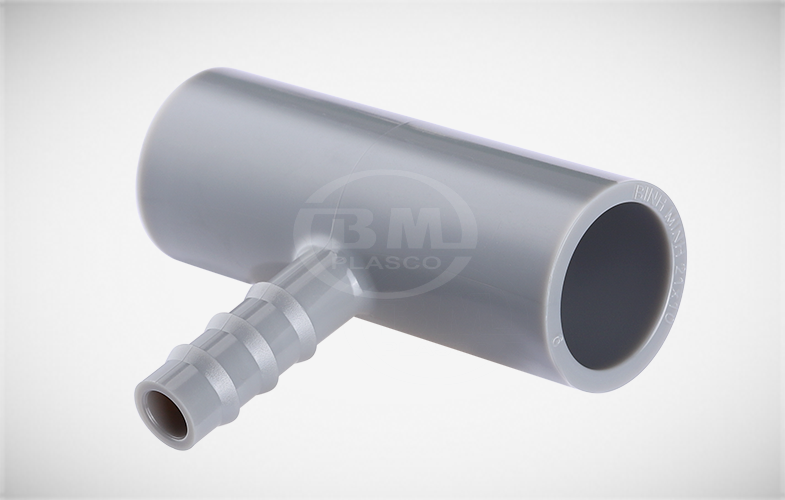 T chân cắm PVC-U dn21x10 – Tưới tiêu _ Reducing tee PVC-U dn21x10 – Irrigation