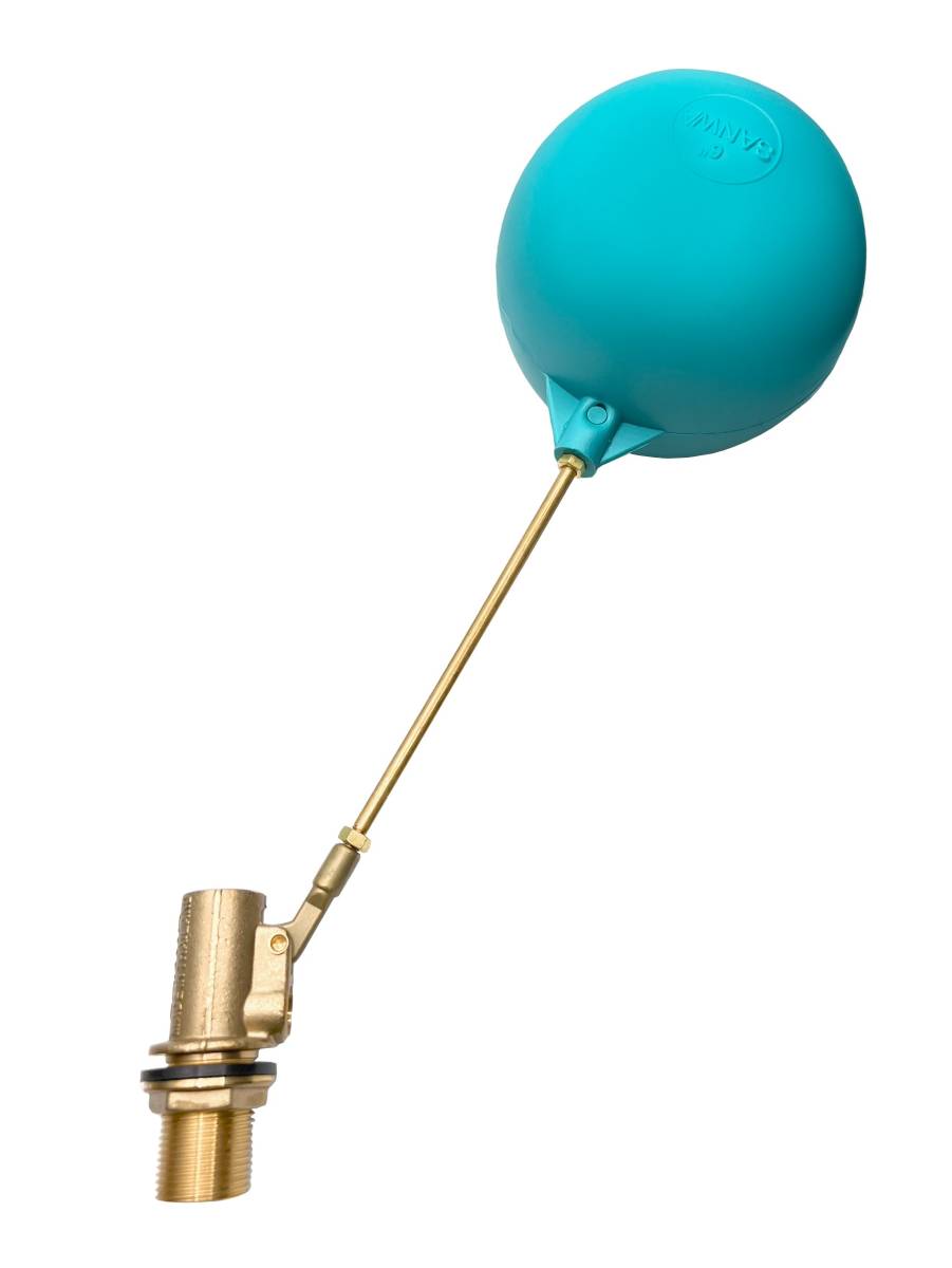 Van phao thau - Brass compact float valve