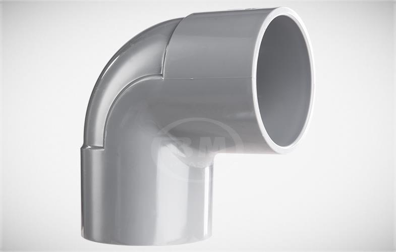 90° Inch–Metric Reducing Elbow